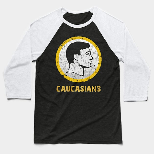 vintage caucasian Baseball T-Shirt by iritaliashemat